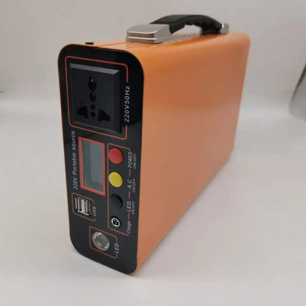 300W Portable Solar Generator Outdoor Electricity Energy Storage Power Station For Home Backup Camping Hiking Travel Supply