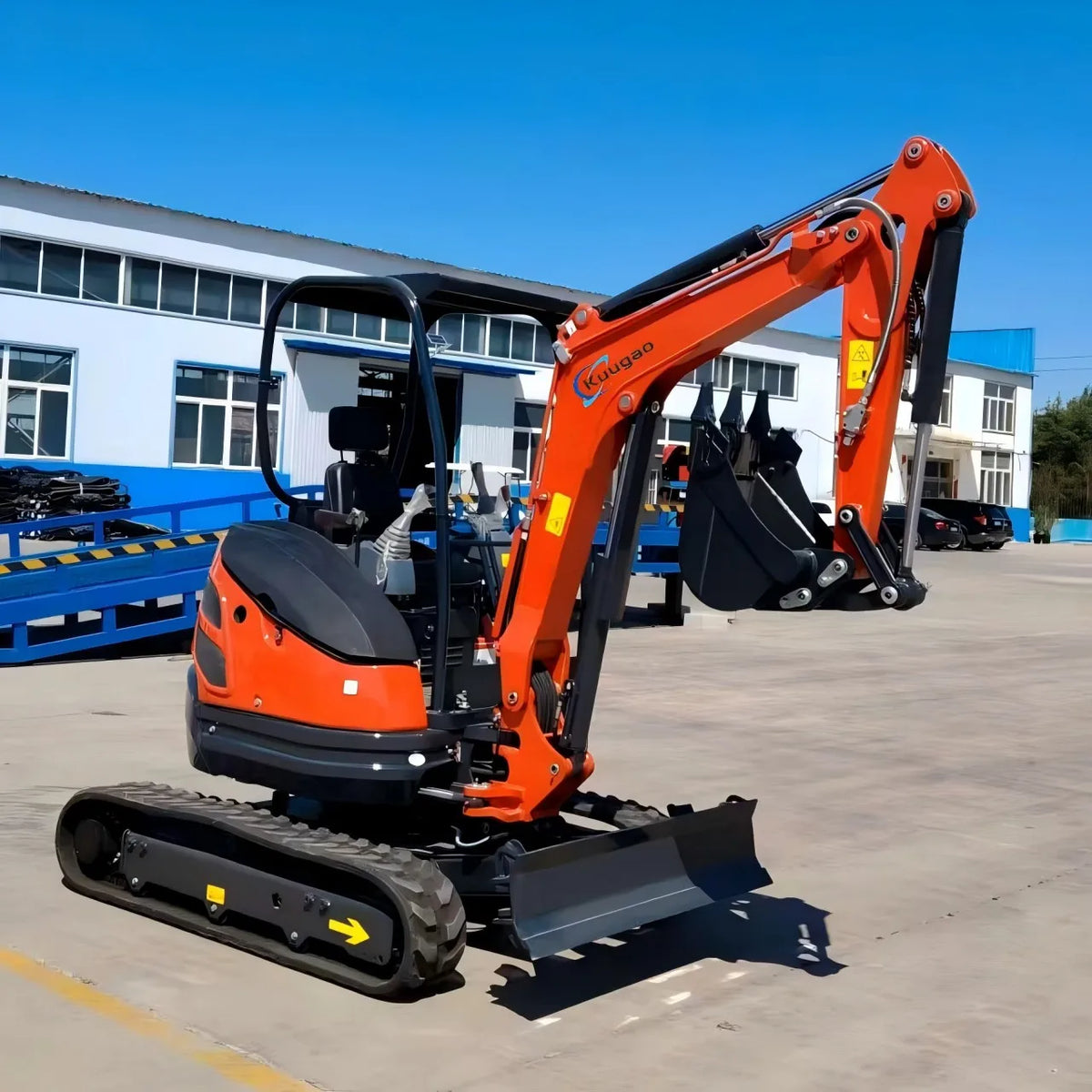 2.5 Ton Mini Excavator – CE-Certified Compact Crawler Digger for Construction