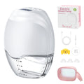 Wearable Breast Pump, Hands-Free, with Longer Battery Life & LED Display, Leakproof Design, Portable Electric Breast Pump with 3 Modes & 12 Levels & Low Noise, Portable Breastfeeding Device with Carrying Case.