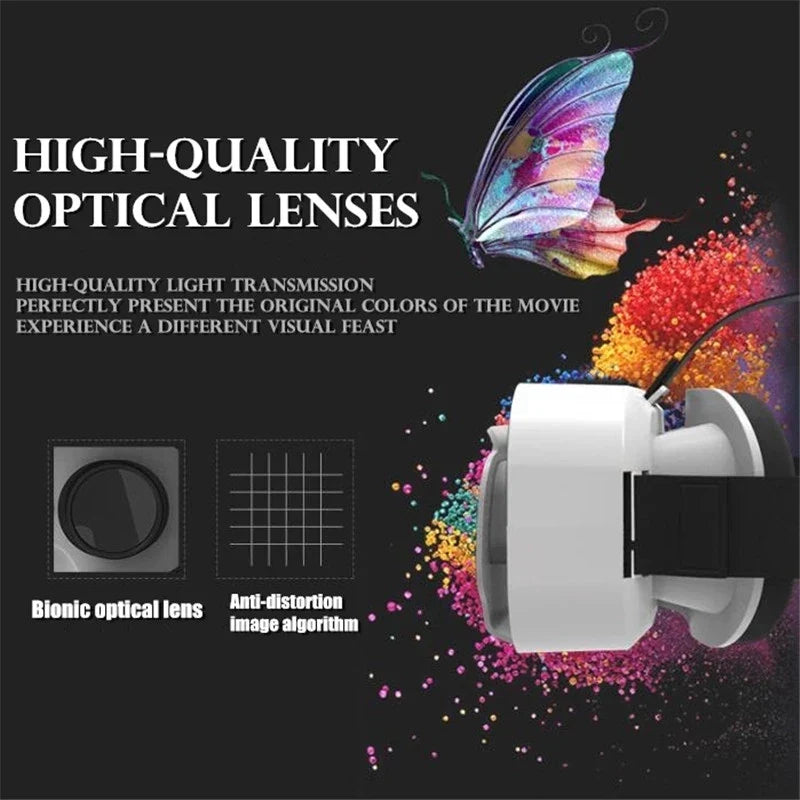 Shinecon Viar Virtual Reality VR Glasses Headset 3D Device Helmet Goggles Lenses For Smartphone Smart Phone Game Cell Mobile Set