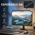 1/2PCS LED Monitor Light Bar Computer Screen Hanging Lights Atmosphere Table Lamp for  Work Study Read Gaming Dimming Lighting