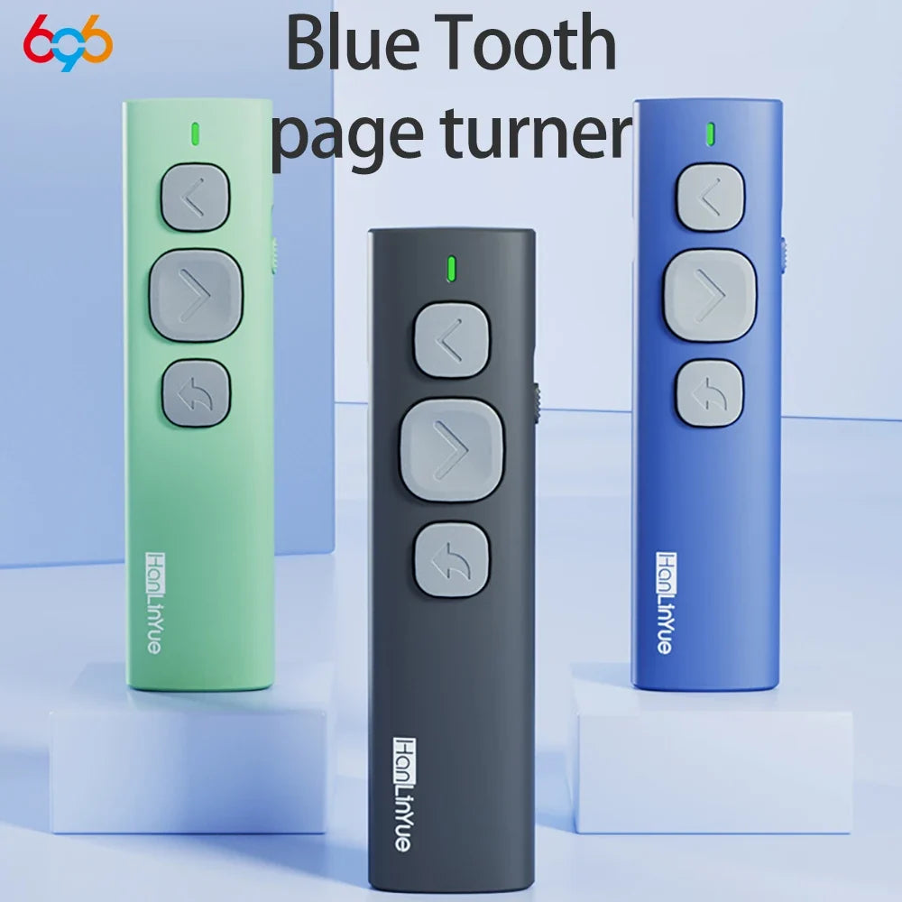 Bluetooth Page Turner Camera/Music Control Pen Paging Device E-book Reader Swipe Short Video Supports IOS Android Remote Control