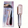 Hair Straightener Professional Ceramic Flat Iron Negative Ion Wide Plate Temperature Adjustable Straightening Iron