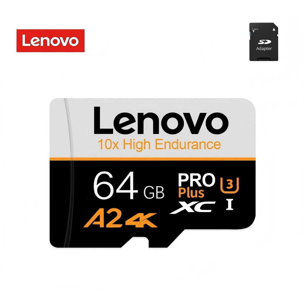 Lenovo Premium Memory Card SD Cards Micro TF SD TF Cards 512GB 256GB 128GB 64GB U3 for Nintendo Switch / iOS / Tablet / Phone