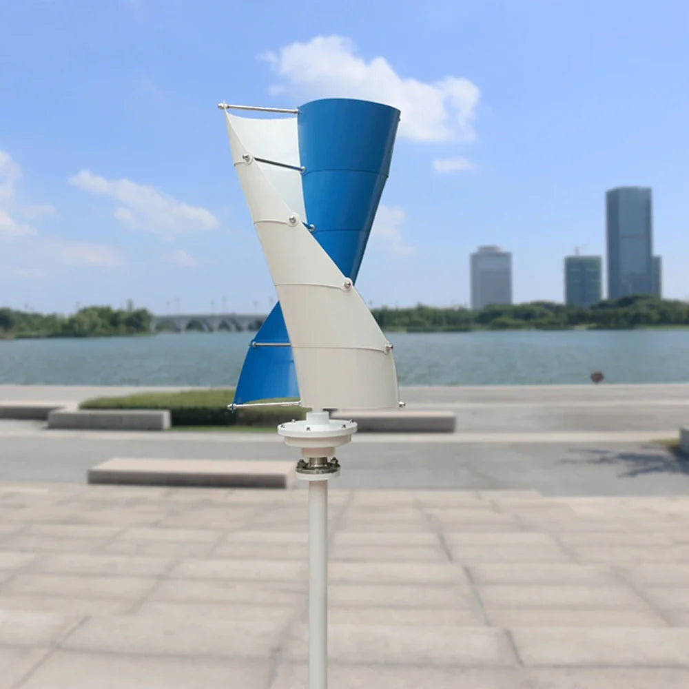 2000W vertical axis wind turbine 12V/24V automatic recognition household balcony courtyard wind solar complementary power