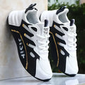 Breathable and comfortable men's sports shoes, with an inner height increase and a low top strap, suitable for outdoor sports an