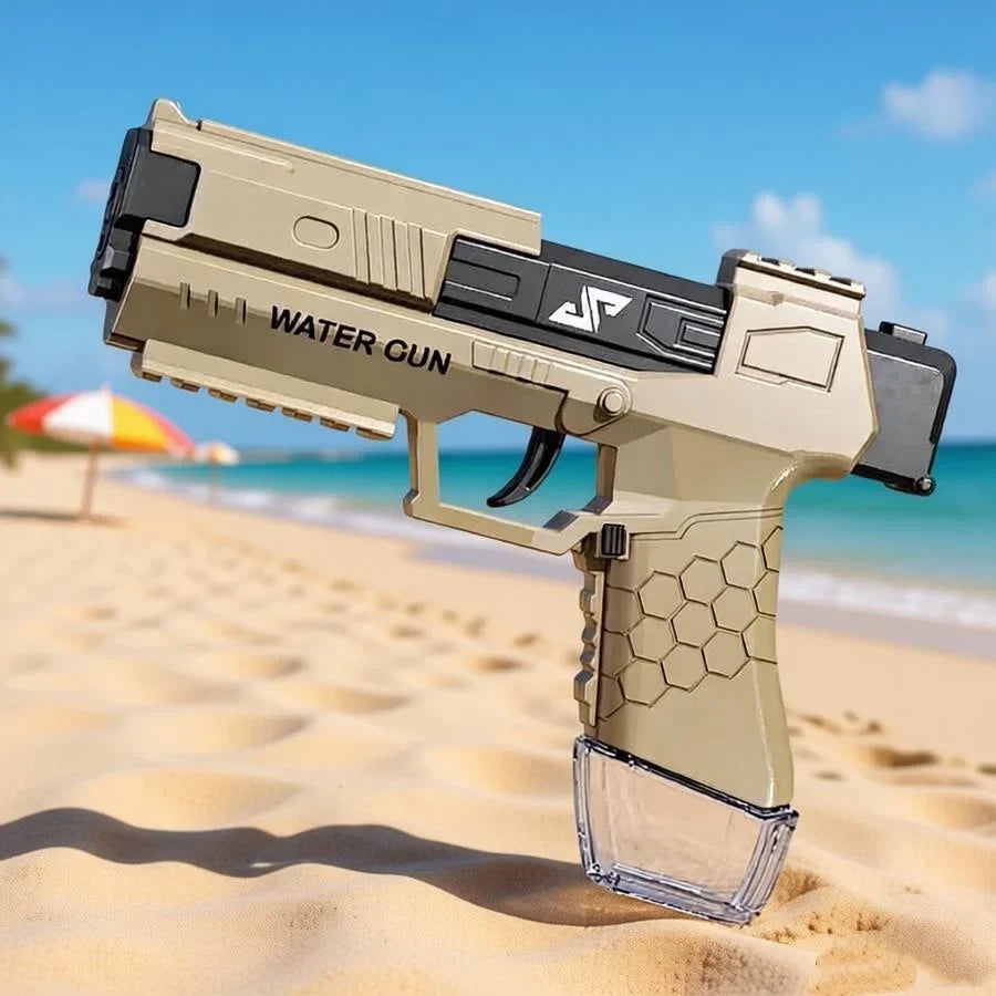 Manual Burst Water Gun High Pressure Non Electric Water Pistol for Kids Summer Outdoor Beach Pool Water Fight Toys Children Gift