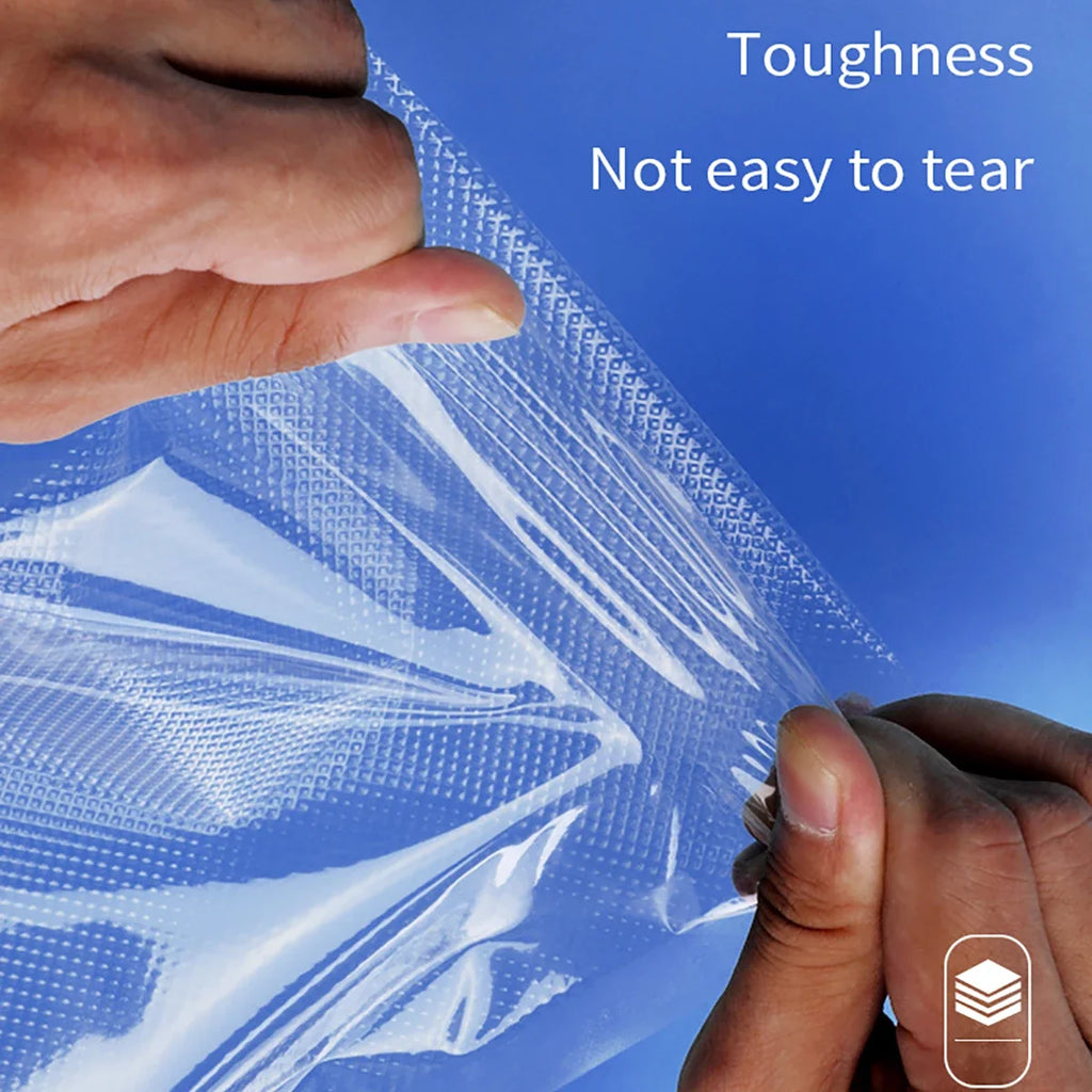 Vacuum Sealer Bags Rolls for Food Commercial Grade BPA Free Puncture Prevention Great for Sous Vide Cooking