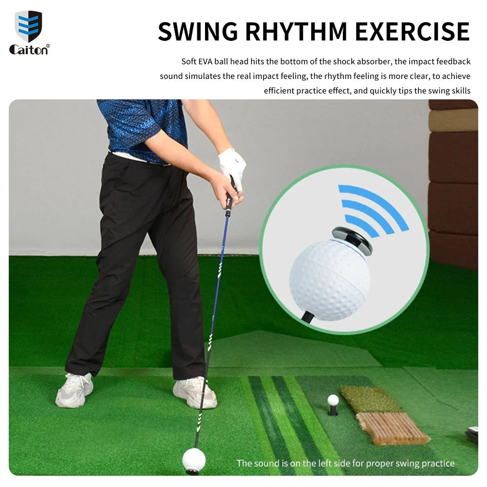 Caiton Golf Swing Trainer (2 Sizes) Boost Swing Confidence, Golf Trainer Aid, Warm Up Swing Trainer