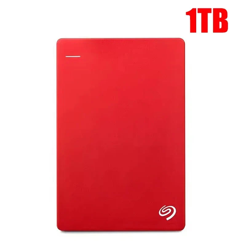 For Seagate External Hard Disk, 500GB/1TB/2TB, Ultra-Thin 2.5" Portable HDD, High-Speed for Fast Storage & Secure Backup