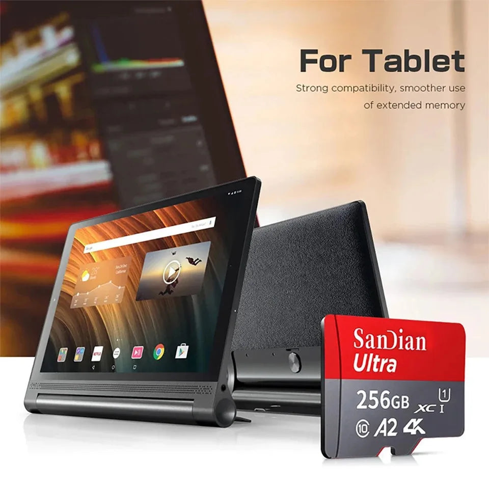 512GB 256GB 128GB 64GB 32GB  SD Card Memory Card Micro TF SD High Speed U3 V30 A2 Mirrorless Camera 8K Video Recording