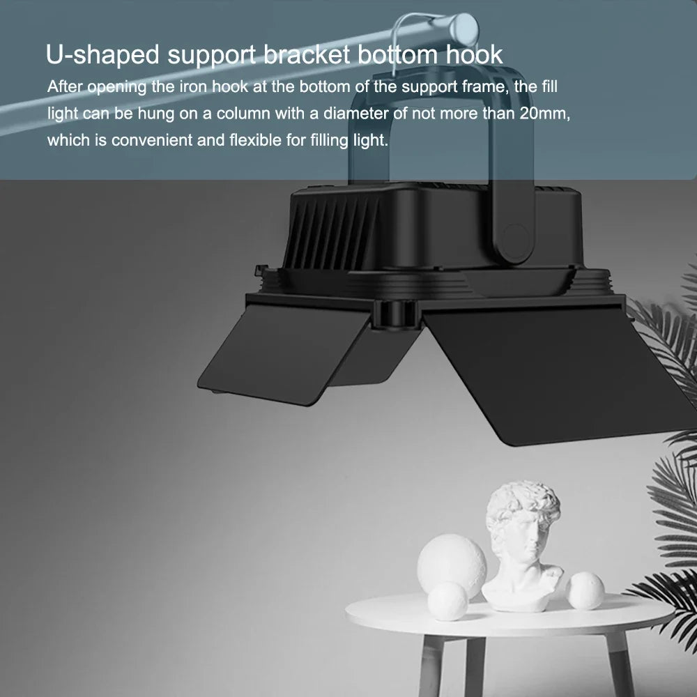 30W LED Video Light 2500K-9000K Photography Lights Fill Lamp With Magnetic Outdoor Lighting