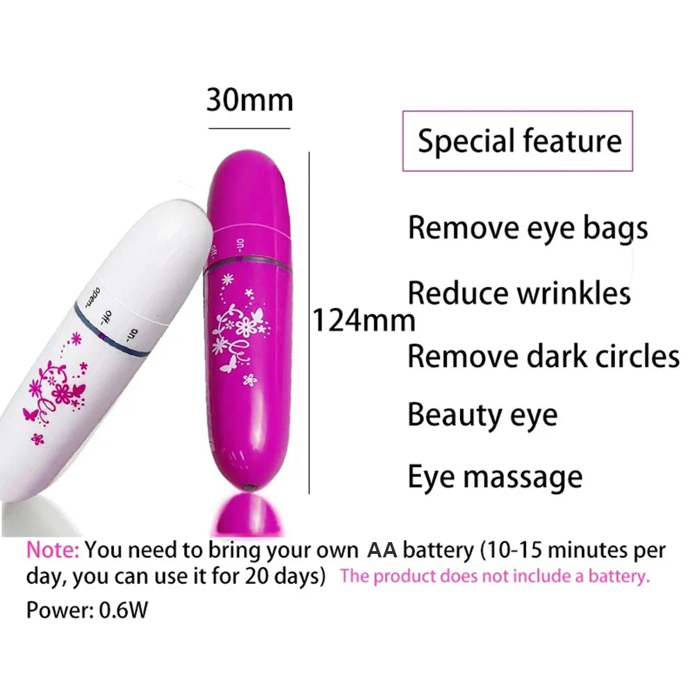 Facial Lifting Vibration Massager Relaxation Tightening Wrinkle Removal Slimming Face Massage Stick Facial Smoothing Beauty Care