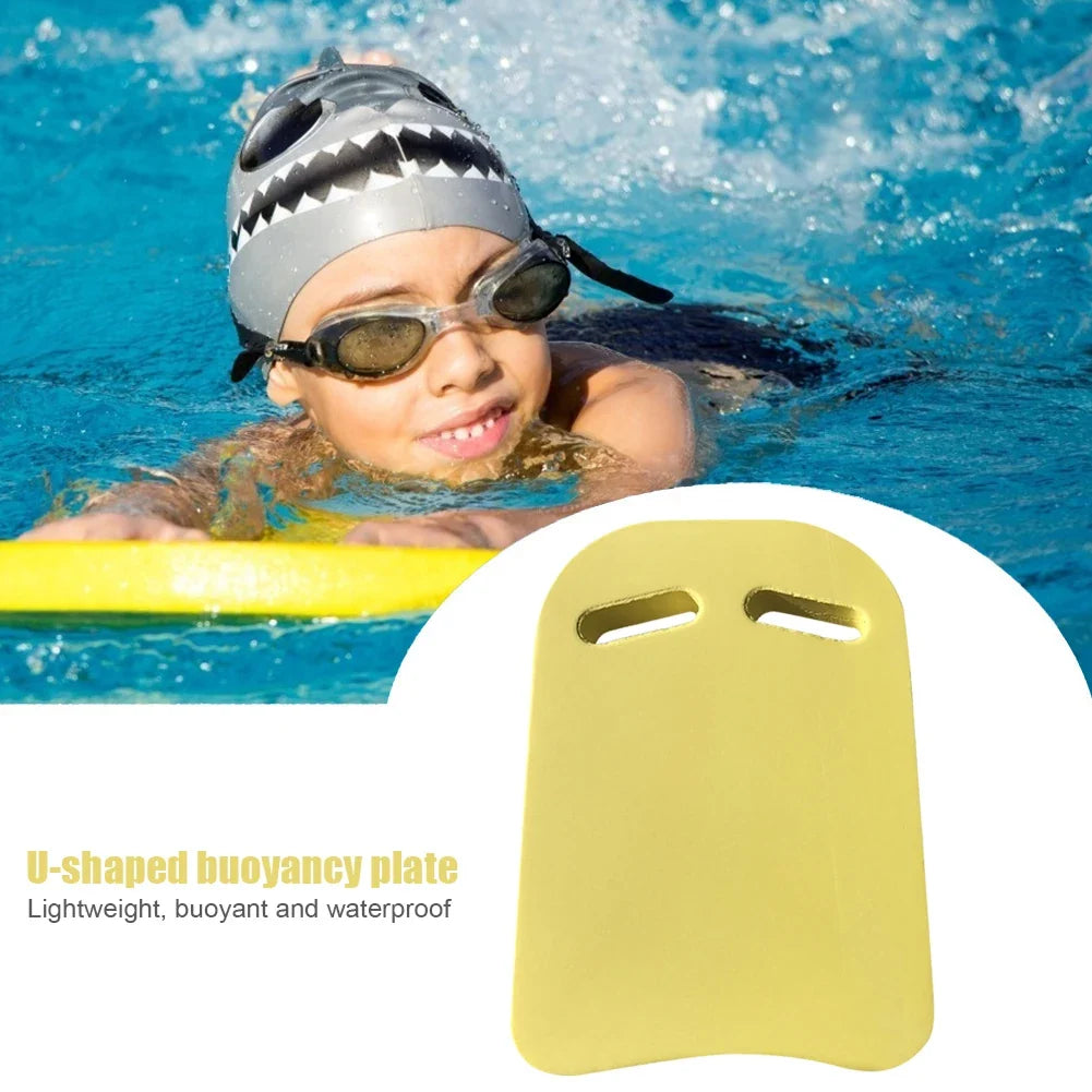 Swimming Kickboard U Shaped Floating Swim Aid Waterproof Swimming Foam Board Portable Swim Kick Board for Swimming Training
