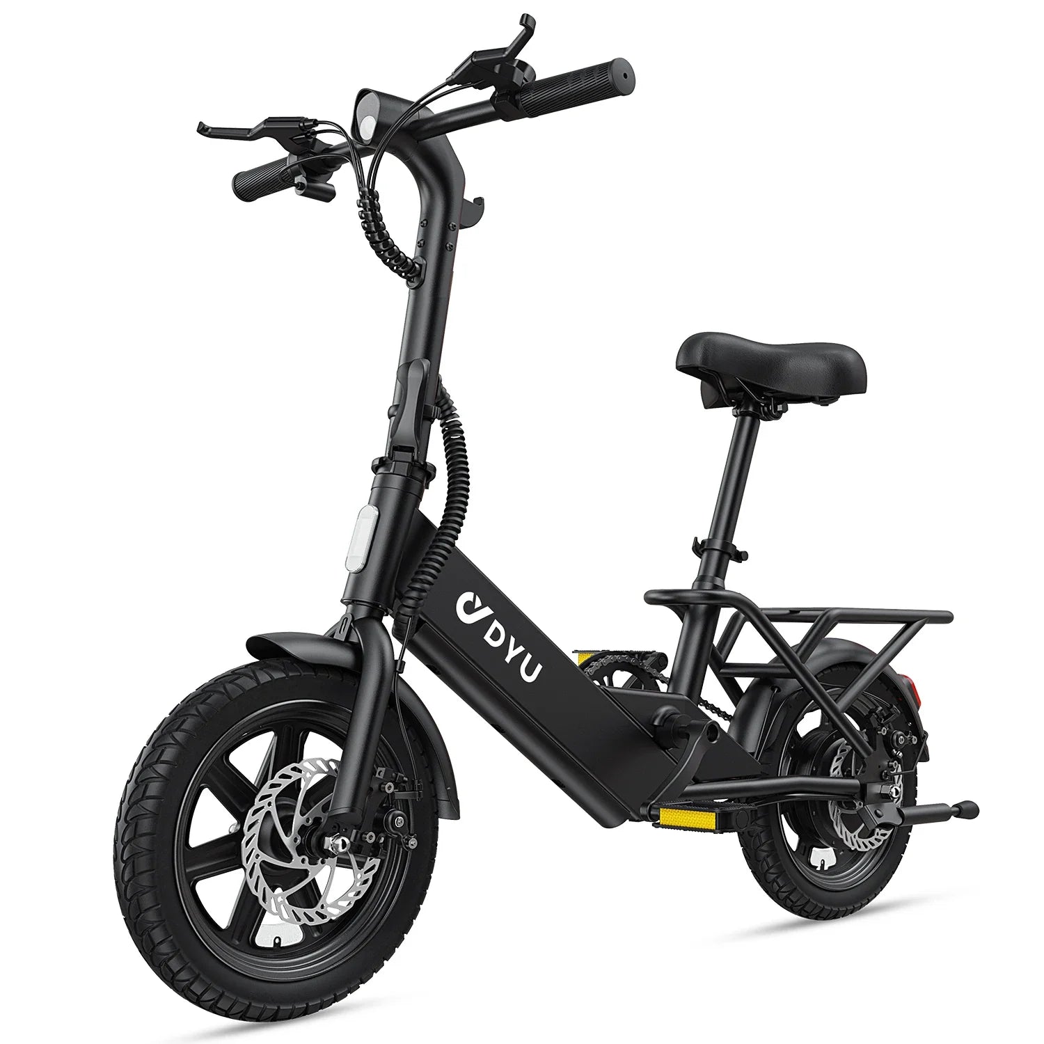 【1 Year Warranty】DYU C3 14 inch Electric Bicycle Peak 500W Motor 36V7.8AH Lithium Battery Electric Bike , E-bike UL2849