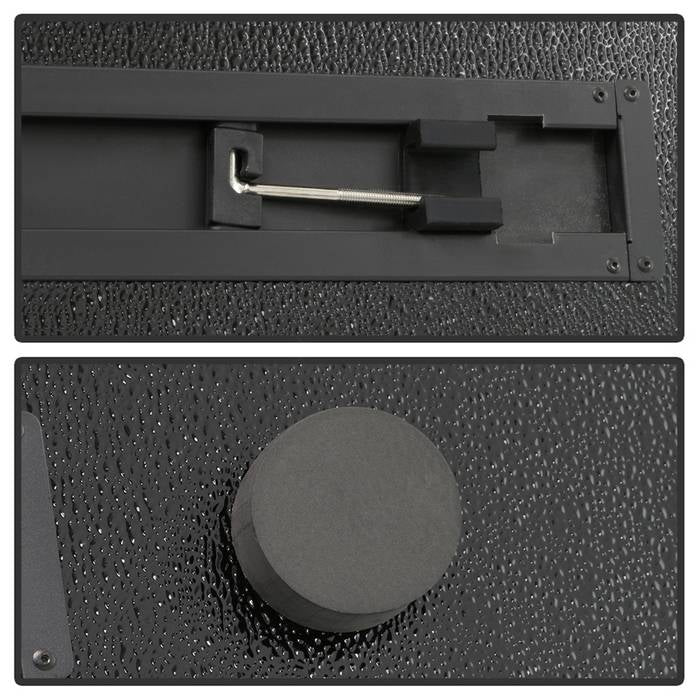 SPYDER xTune 02-09 Dodge Ram 72in. Short Bed Hard Tri-Fold Style Tonneau Cover - Black (TC-HTF-DR02-72) 9045882