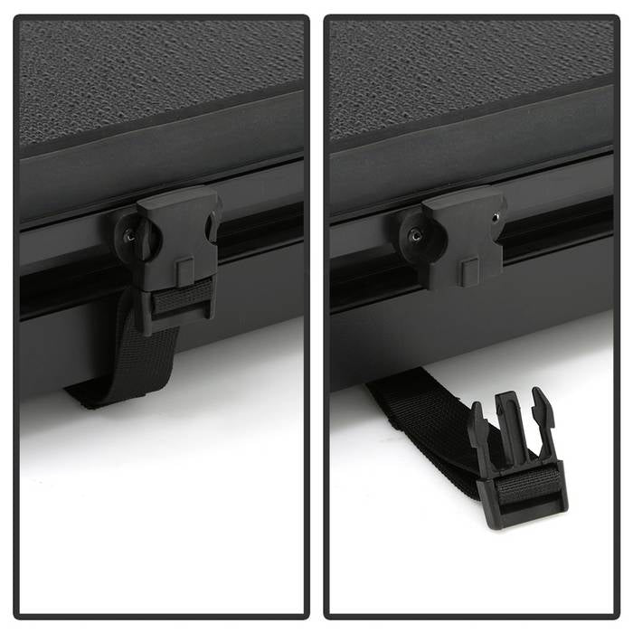 SPYDER xTune 04-14 Ford F150 66in. Bed(No Flareside) Hard Tri-Fold Tonneau Black (TC-HTF-FF15004-66) 9045929