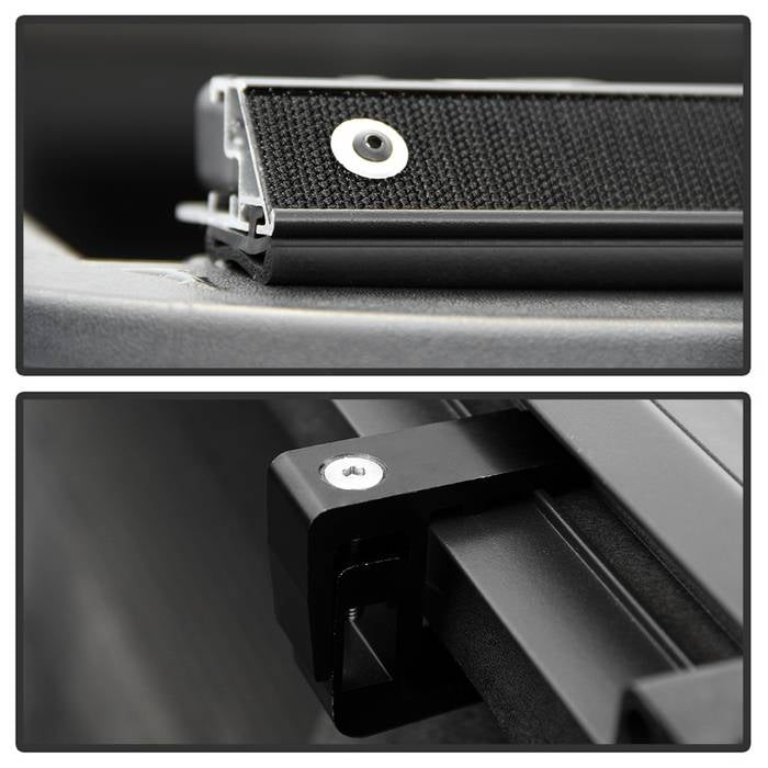SPYDER xTune 04-14 Ford F150 66in. Bed (No Flareside) Roll-Up Tonneau Cover Black (TC-RU-FF15004-66) 9043475