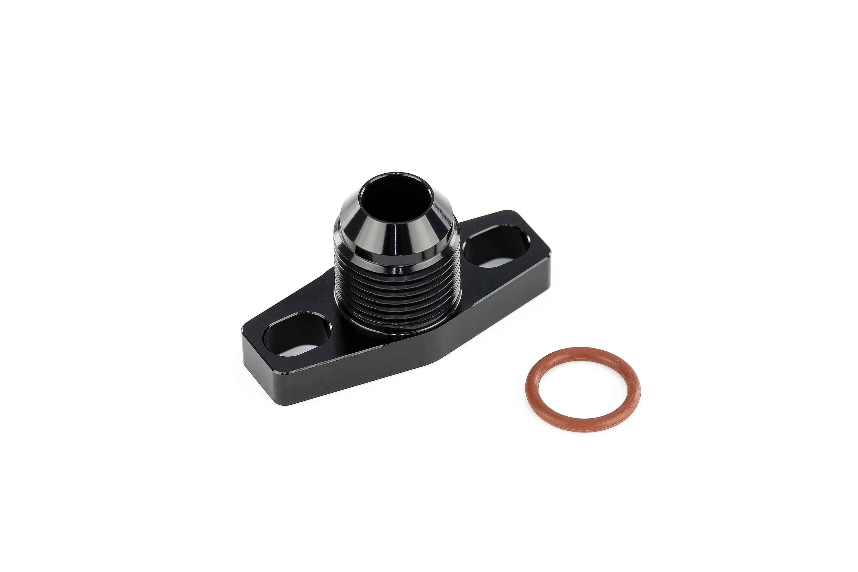 HPS Performance Products 10 Male Turbo Drain Aluminum Flange Adapter