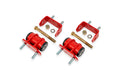BMR Suspension BMR 05-13 Chevrolet Corvette C6 Solid Delrin Transmission/Differential Mount - Red TM561R