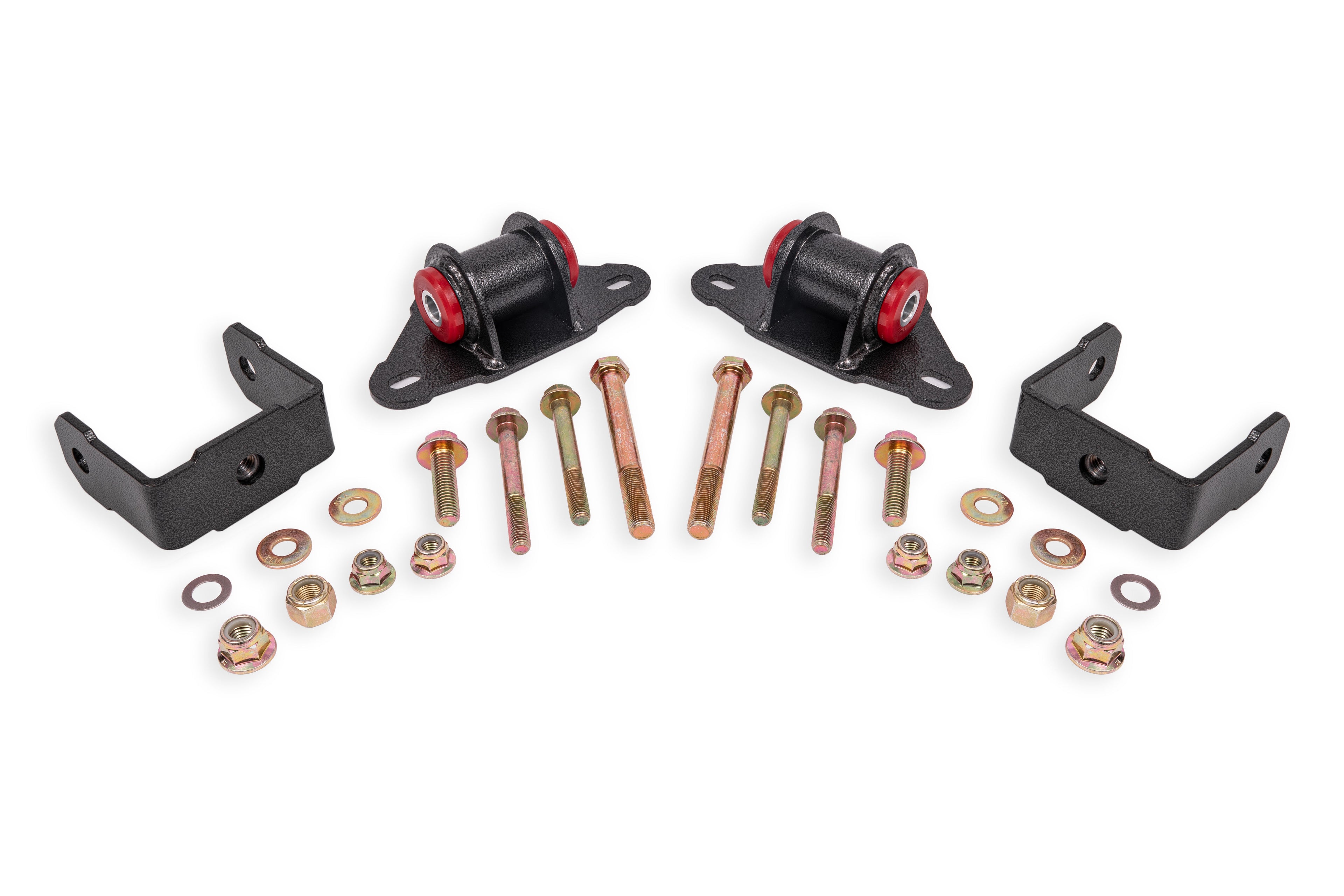 BMR Suspension BMR 14-19 Chevrolet Corvette C7 Polyurethane Transmission/Differential Mount - Black Hammertone TM570H