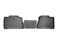 Westin 14-18 Chevrolet Silverado 1500/2500/3500 Crew Cab Profile Floor Liners 2nd Row - Black