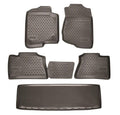 Westin 2015-2017 Cadillac Escalade w/Captain Seats Profile Floor Liners 6pc - Black