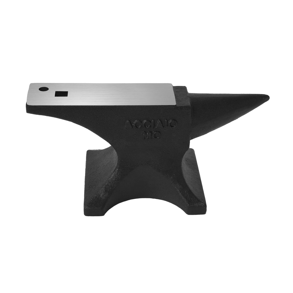 Single Horn Anvil - 55Lbs Cast Steel Blacksmith Tool