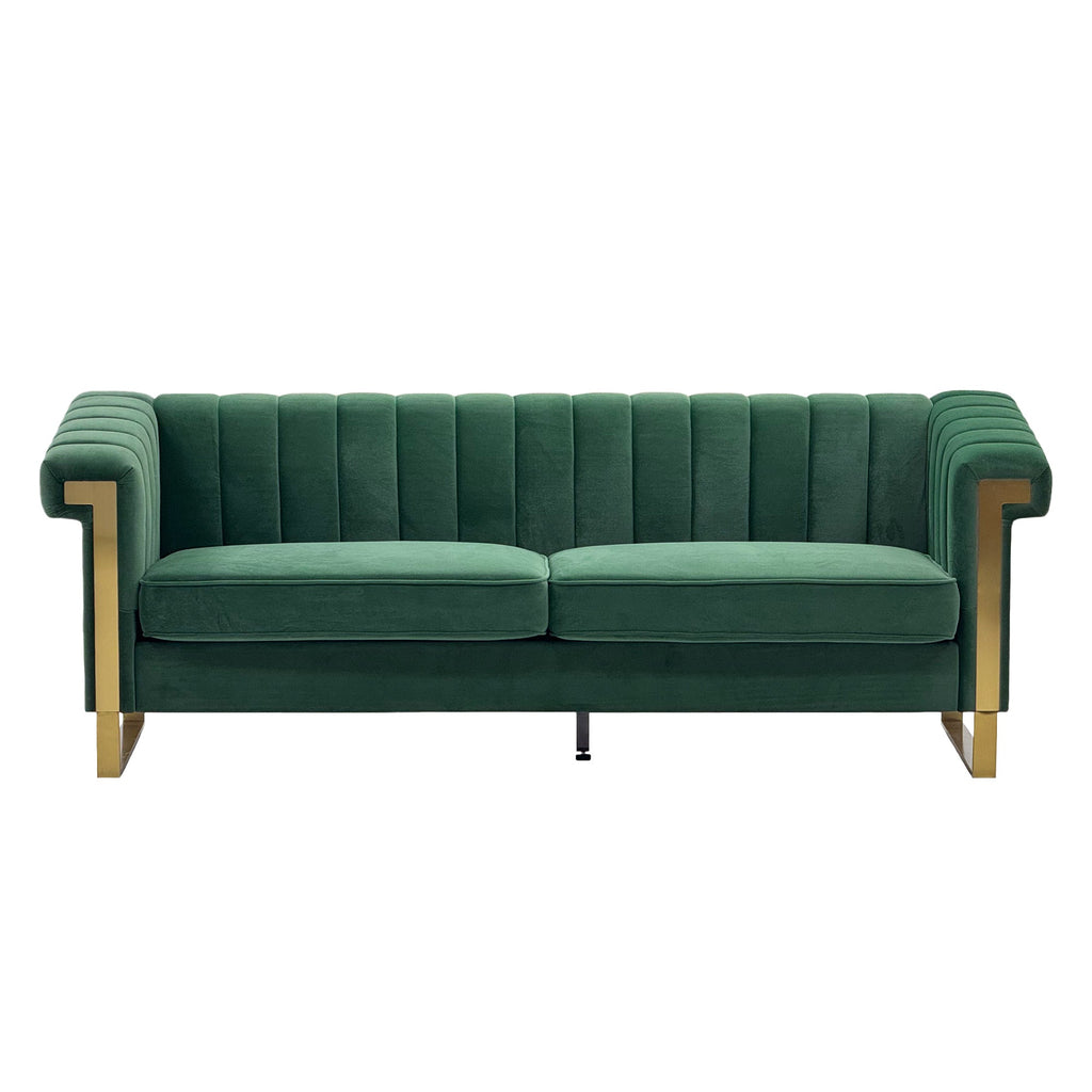 FX-P81B-RG Velvet Sofa