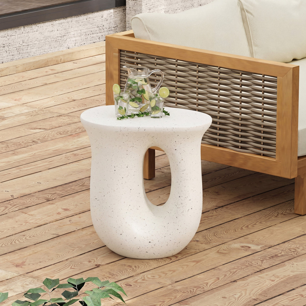Outdoor MGO Side Table
