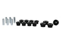 Whiteline Plus 88-00 Honda Civic / 88-9/95 CRX Rear Control Arm - Lower Inner & Outer Bushing Kit W62005