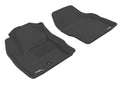 3D MAXpider 2007-2014 Land Rover Lr2 Kagu 1st Row Floormat - Black L1LR00111509