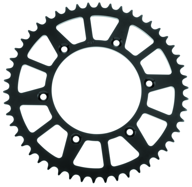 BikeMaster Husaberg Rear Steel Sprocket 520 52T - Black 965218