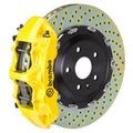 Brembo 24+ BMW M30i/530i XDrive Front GT BBK 6 Piston Cast 380x34 2pc Rotor Drilled - Yellow 1N1.9092A5