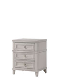 3 Drawer Nightstand With USB Charging Port