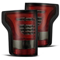 AlphaRex 15-17 Ford F-150 (Excl Models w/Blind Spot Sensor) PRO-Series LED Tail Lights Red Smoke 652020 *Discontinued