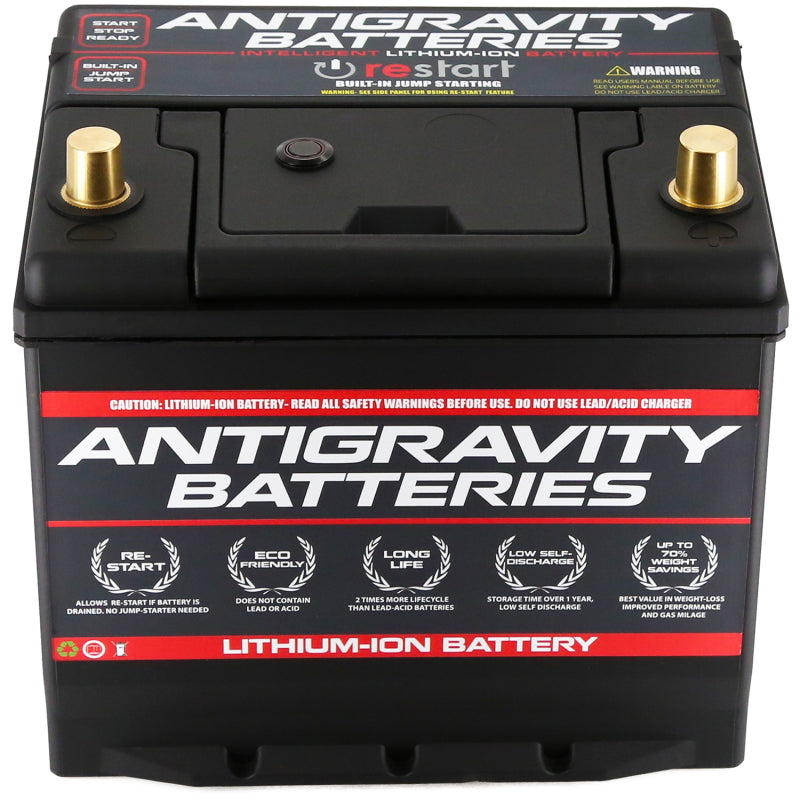 Antigravity Batteries Antigravity Group 27 Lithium Car Battery w/Re-Start AG-27-60-RS