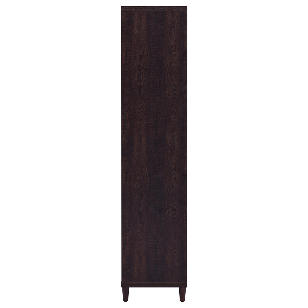 Nestor Tobacco 2-Drawer Tall Accent Cabinet with 2 Doors