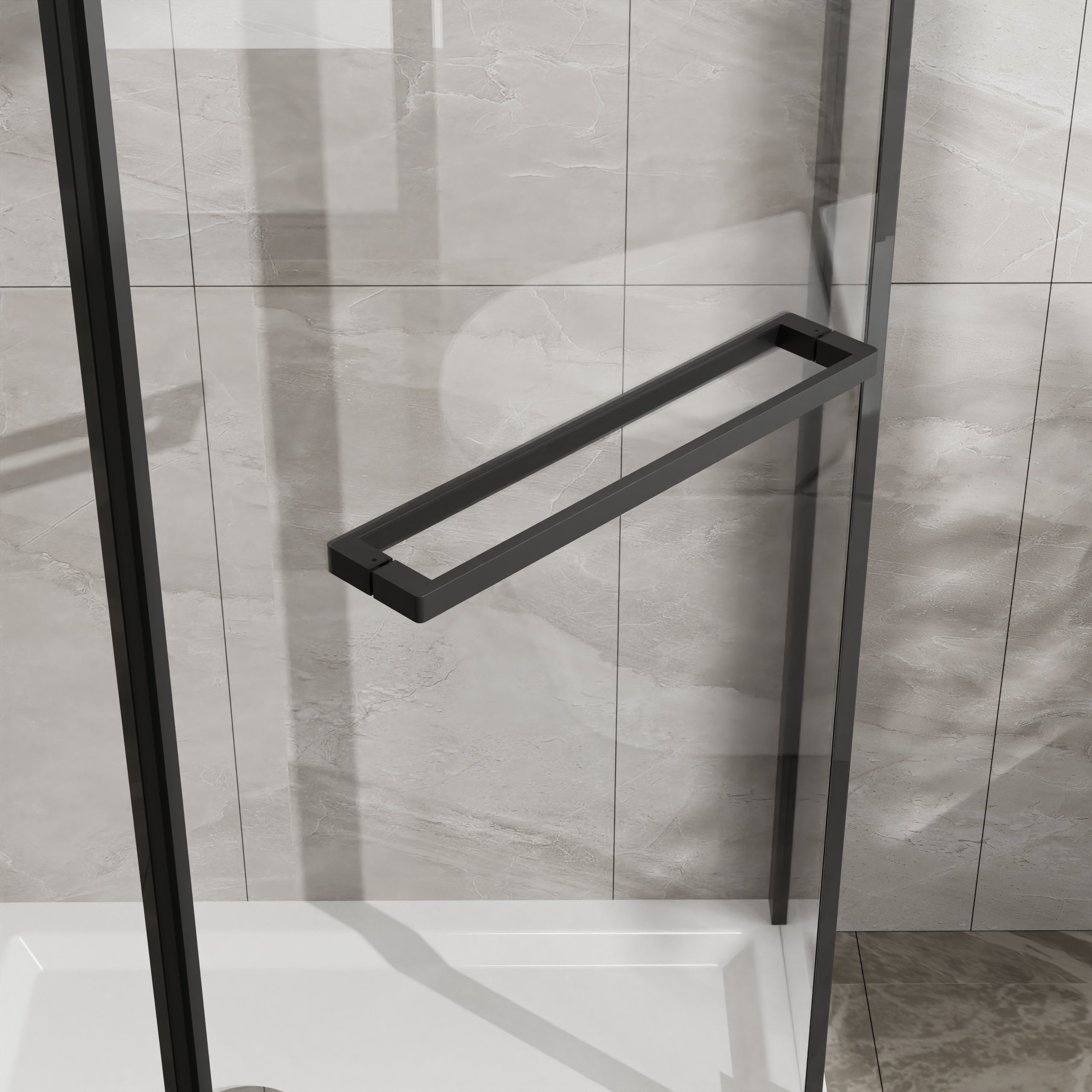Goodyo Neo-Angle Frameless Shower Door