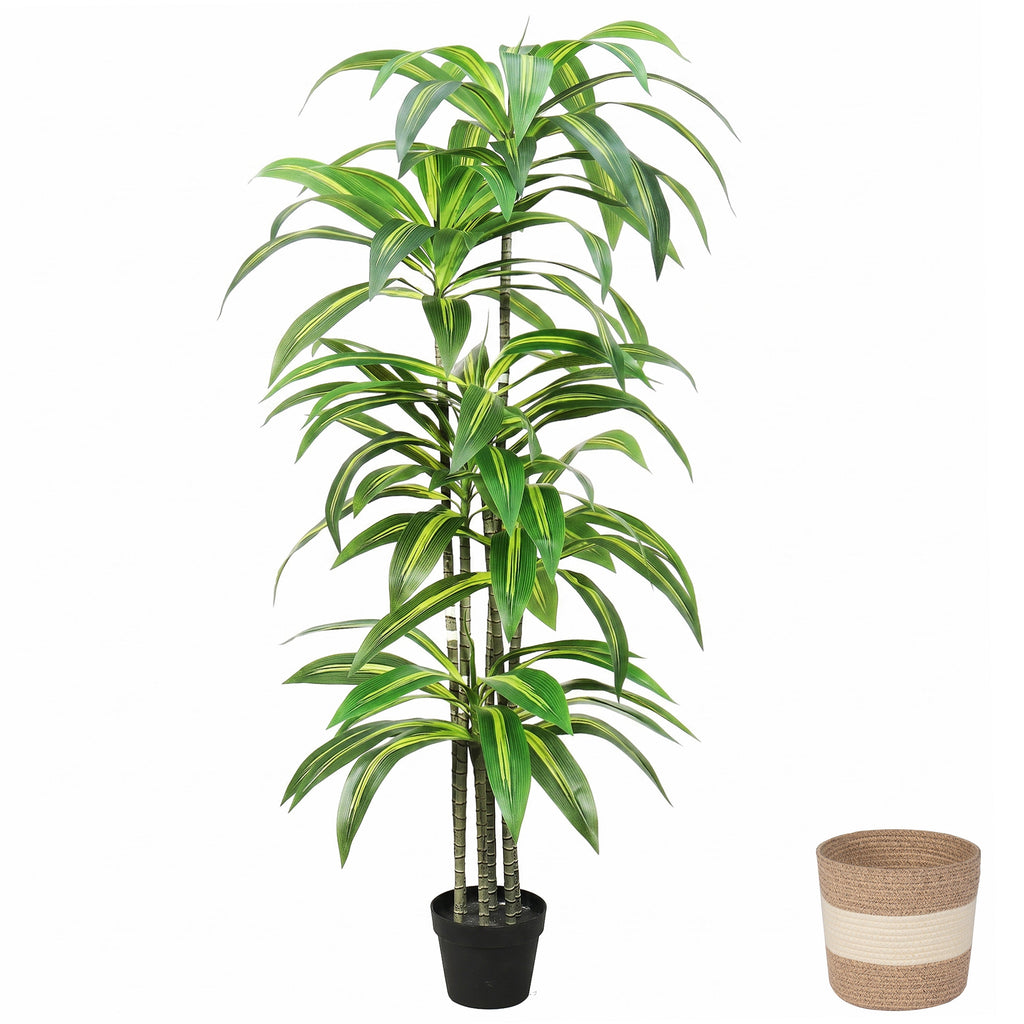 Dracaena Artificial Plant Indoor 5.5FT