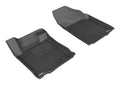 3D MAXpider 2013-2015 Nissan Altima Sedan Kagu 1st Row Floormat - Black L1NS07311509