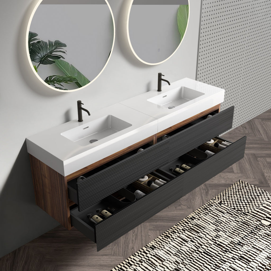 Grace 72'' Bathroom Vanity with Matt