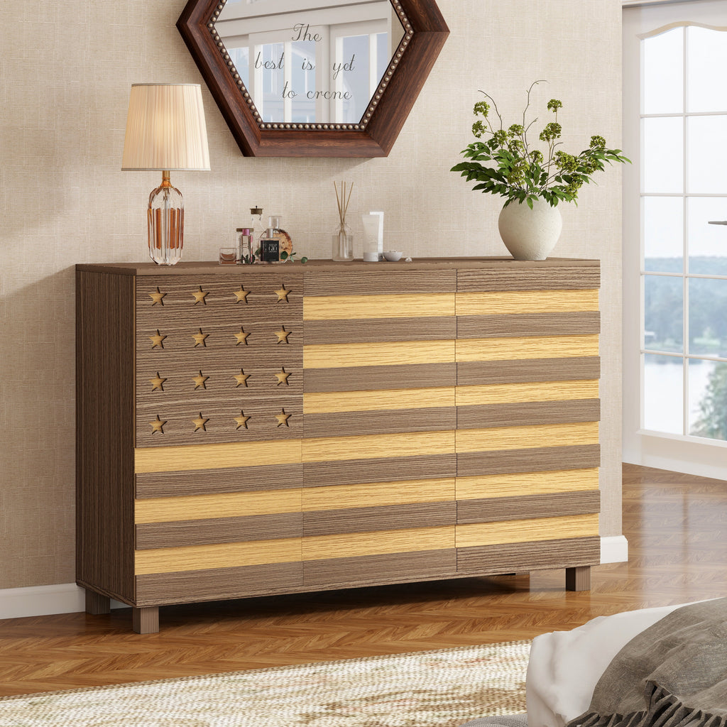 55" Buffet Sideboard Cabinet Storage