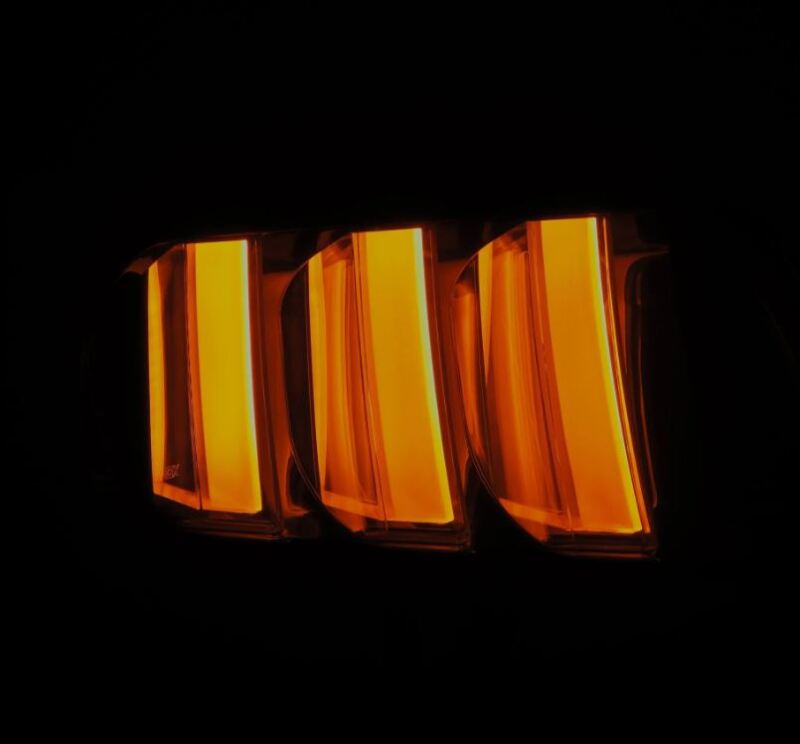 AlphaRex 15-23 Ford Mustang NOVA-Series Prismatic LED Tail Lights Black-Clear 655020 *Discontinued