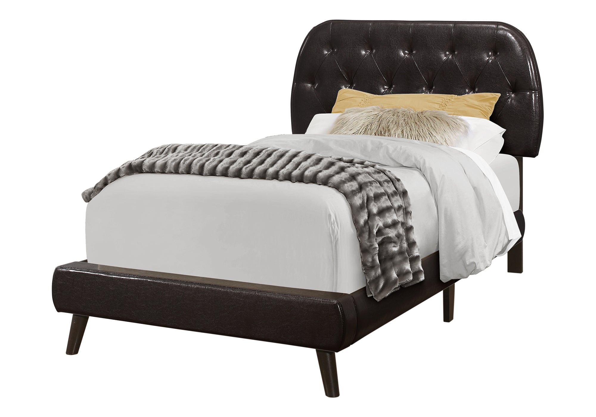 Twin Size Upholstered Bed for Teens