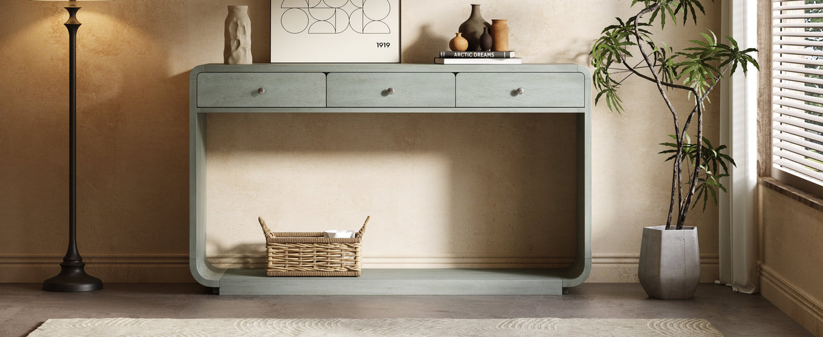 Antique-Style Console Table