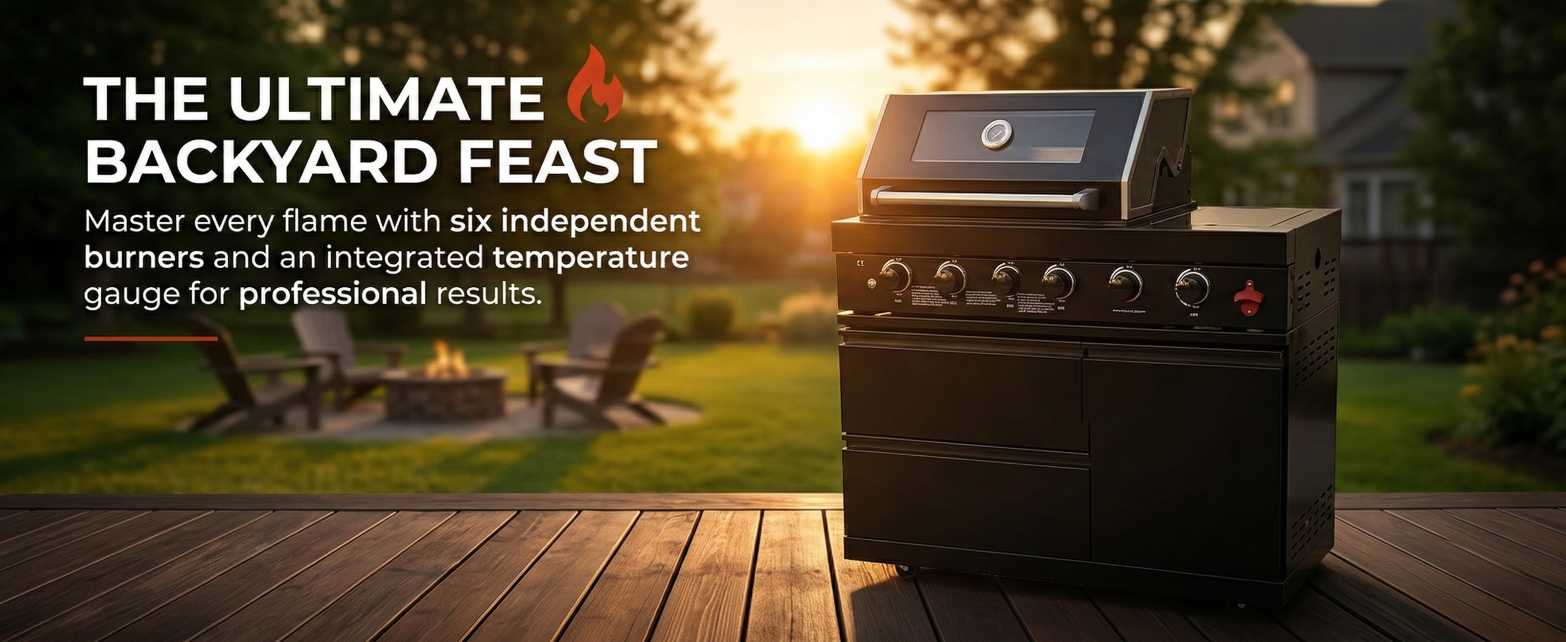 46-Inch Stainless Steel Outdoor Grill