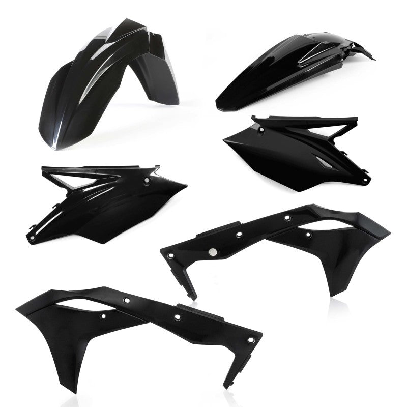 Acerbis 2018 Kawasaki KX250F/19-20 KX250 Plastic Kit - Black 2685810001