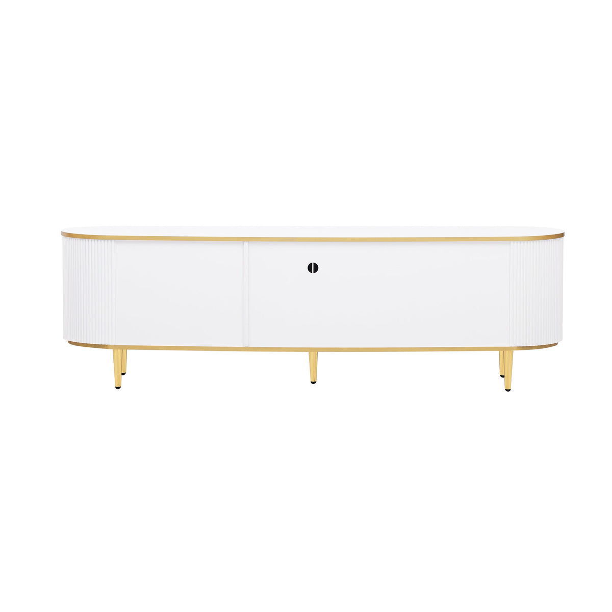 Vibe Haus Modern TV Stand for TVs Up to 80 Inches