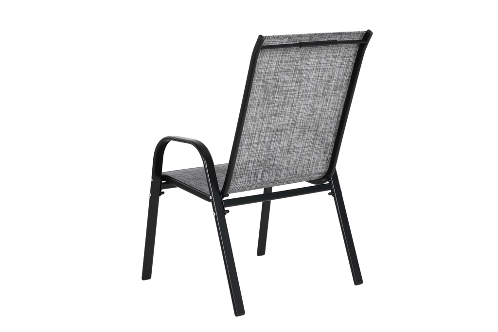 8 Piece Patio Chairs - Outdoor Camping Chairs with Breathable Fabric